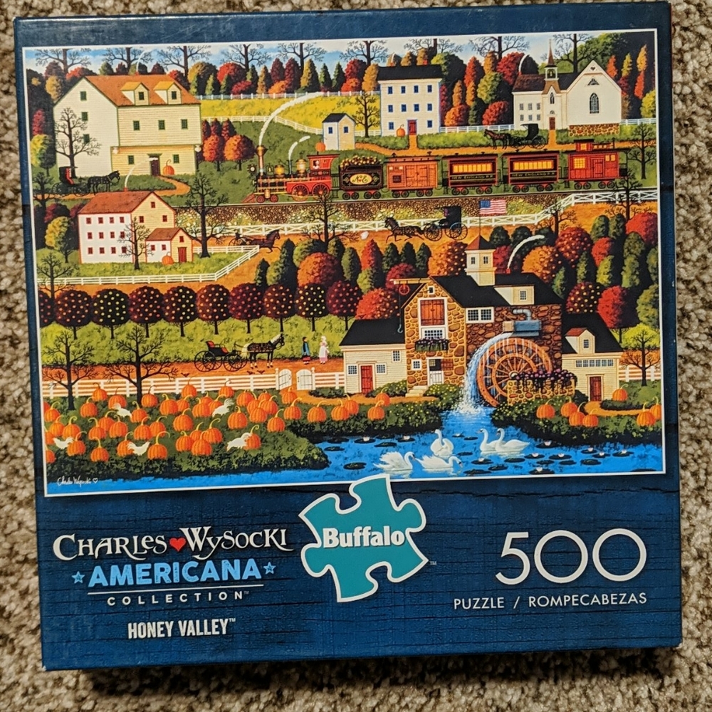 500 piece Buffalo Puzzle